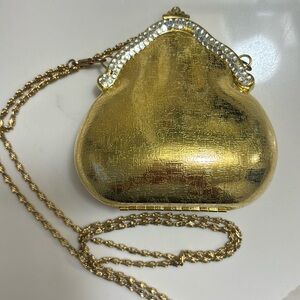 Columbine Gold evening purse